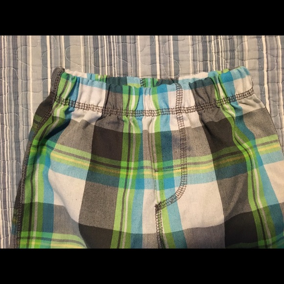 🎁GIFT🎁 CARTER’S plaid baby trousers, 12 months - Picture 3 of 10